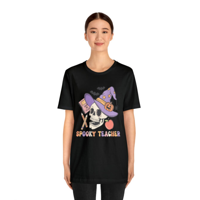 Spooky Teacher | Unisex Jersey Short Sleeve Tee