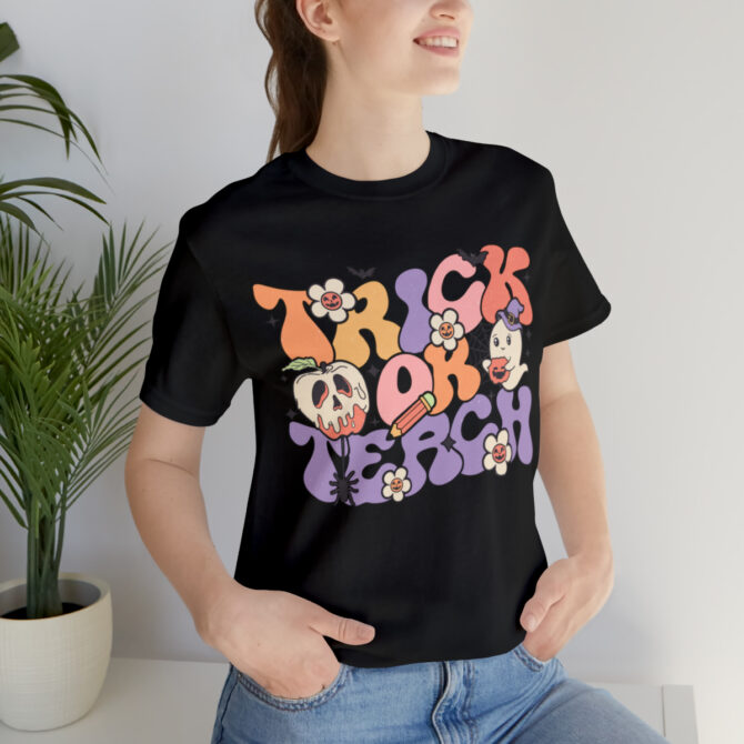 Trick or Teach Unisex Jersey Short Sleeve Tee