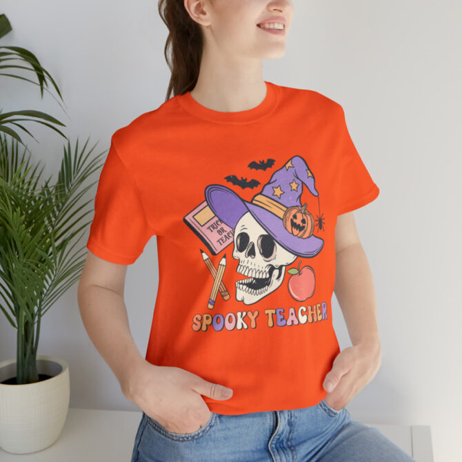 Spooky Teacher | Unisex Jersey Short Sleeve Tee