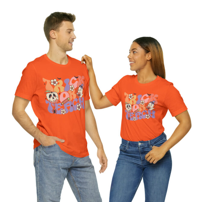 Trick or Teach Unisex Jersey Short Sleeve Tee