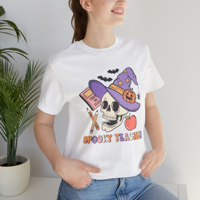 Spooky Teacher | Unisex Jersey Short Sleeve Tee