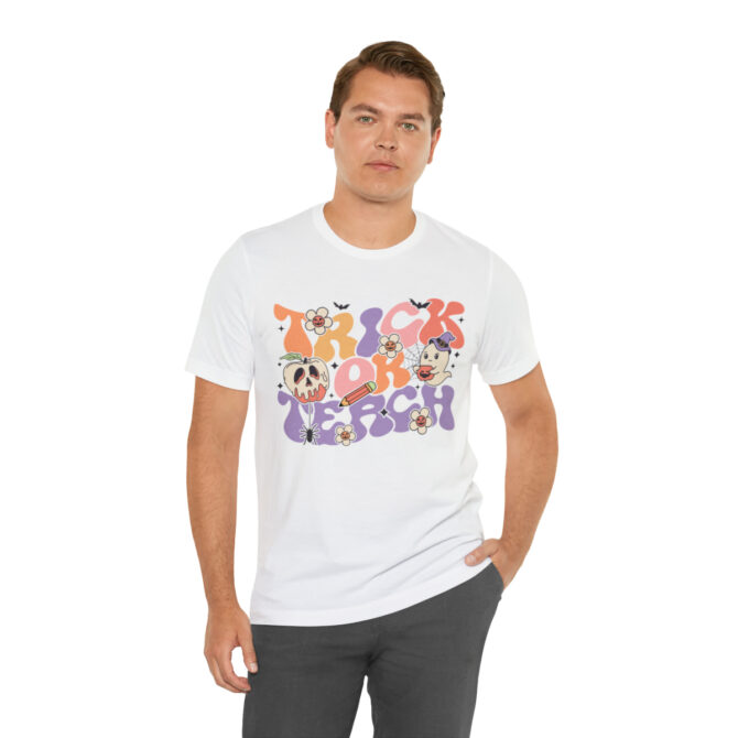 Trick or Teach Unisex Jersey Short Sleeve Tee