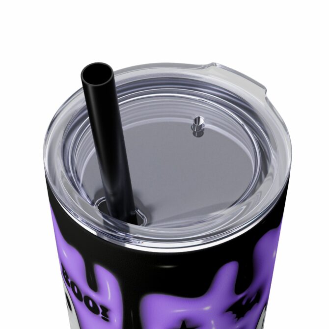 Skinny Tumbler with Straw, 20oz