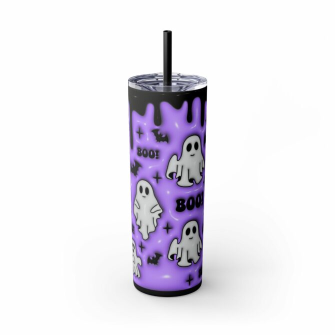 Skinny Tumbler with Straw, 20oz