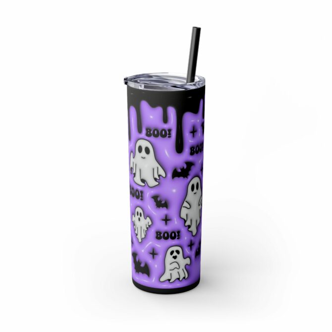 Skinny Tumbler with Straw, 20oz