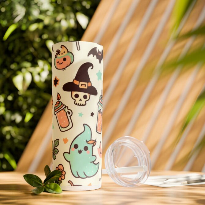 Stainless Tumbler Halloween Theme